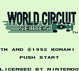 World Circuit Series screenshot 4 for GameBoy